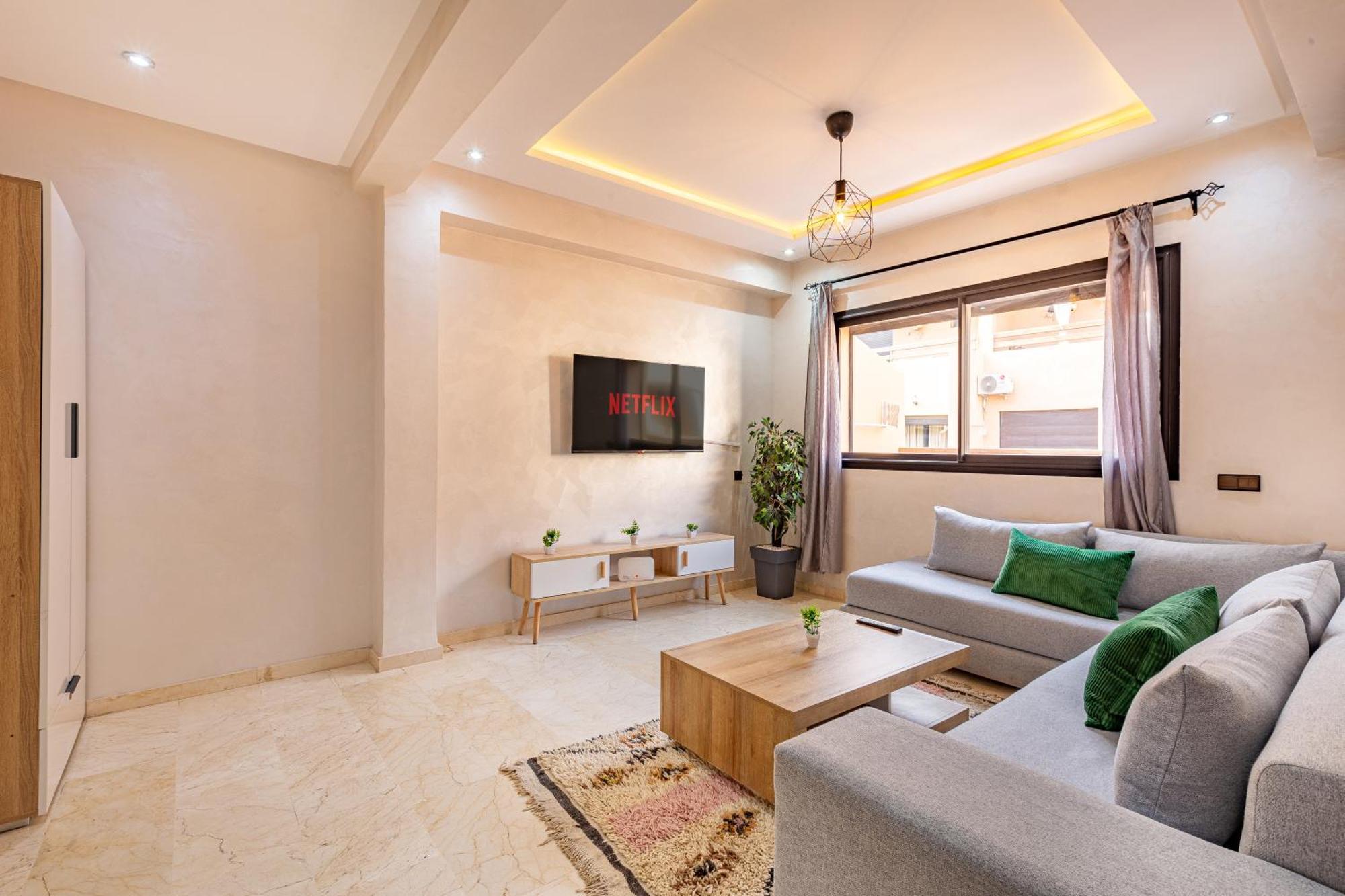 Chic & Cosy Appart Au Centre Ville - 100 % Equipe Marrakesh Luaran gambar