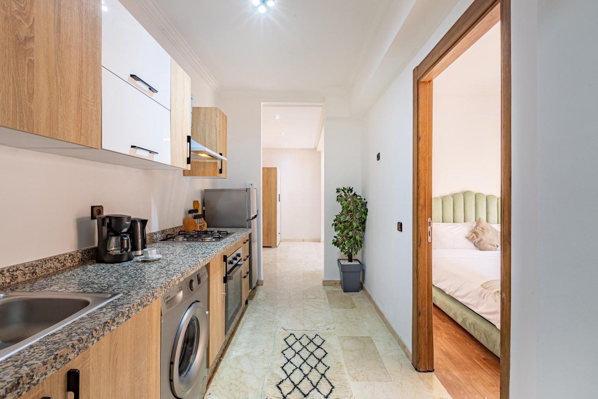 Chic & Cosy Appart Au Centre Ville - 100 % Equipe Marrakesh Luaran gambar