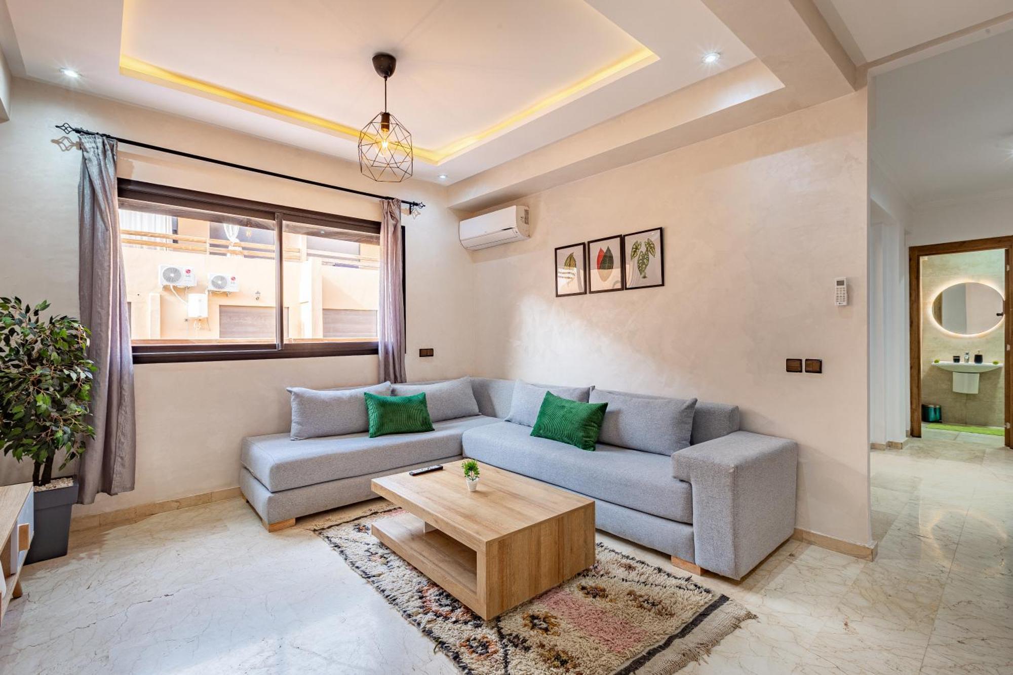 Chic & Cosy Appart Au Centre Ville - 100 % Equipe Marrakesh Luaran gambar