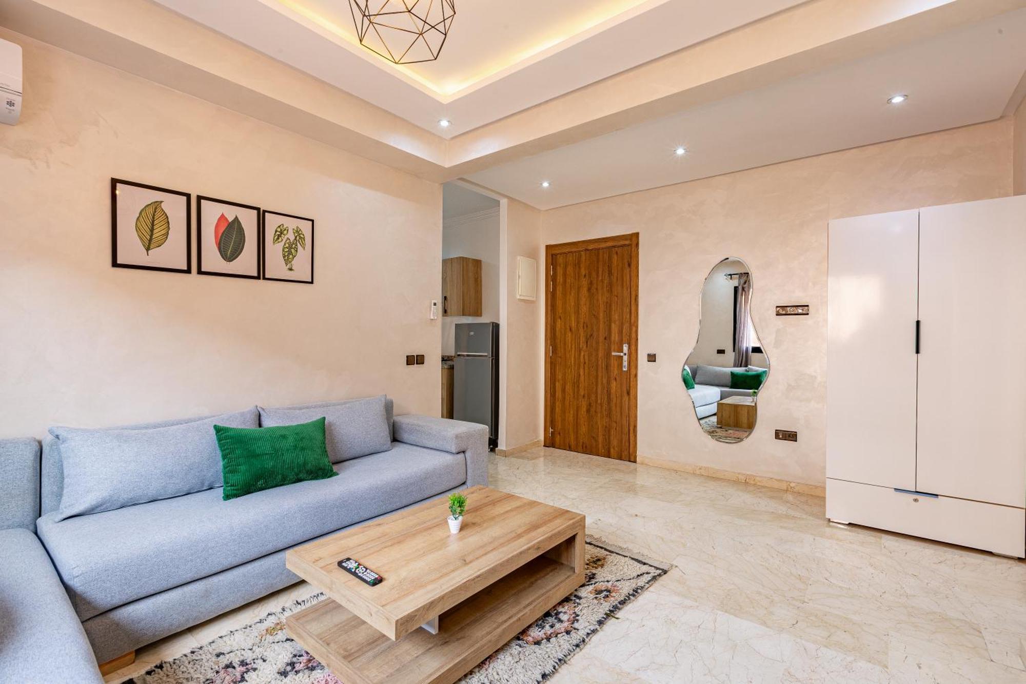 Chic & Cosy Appart Au Centre Ville - 100 % Equipe Marrakesh Luaran gambar