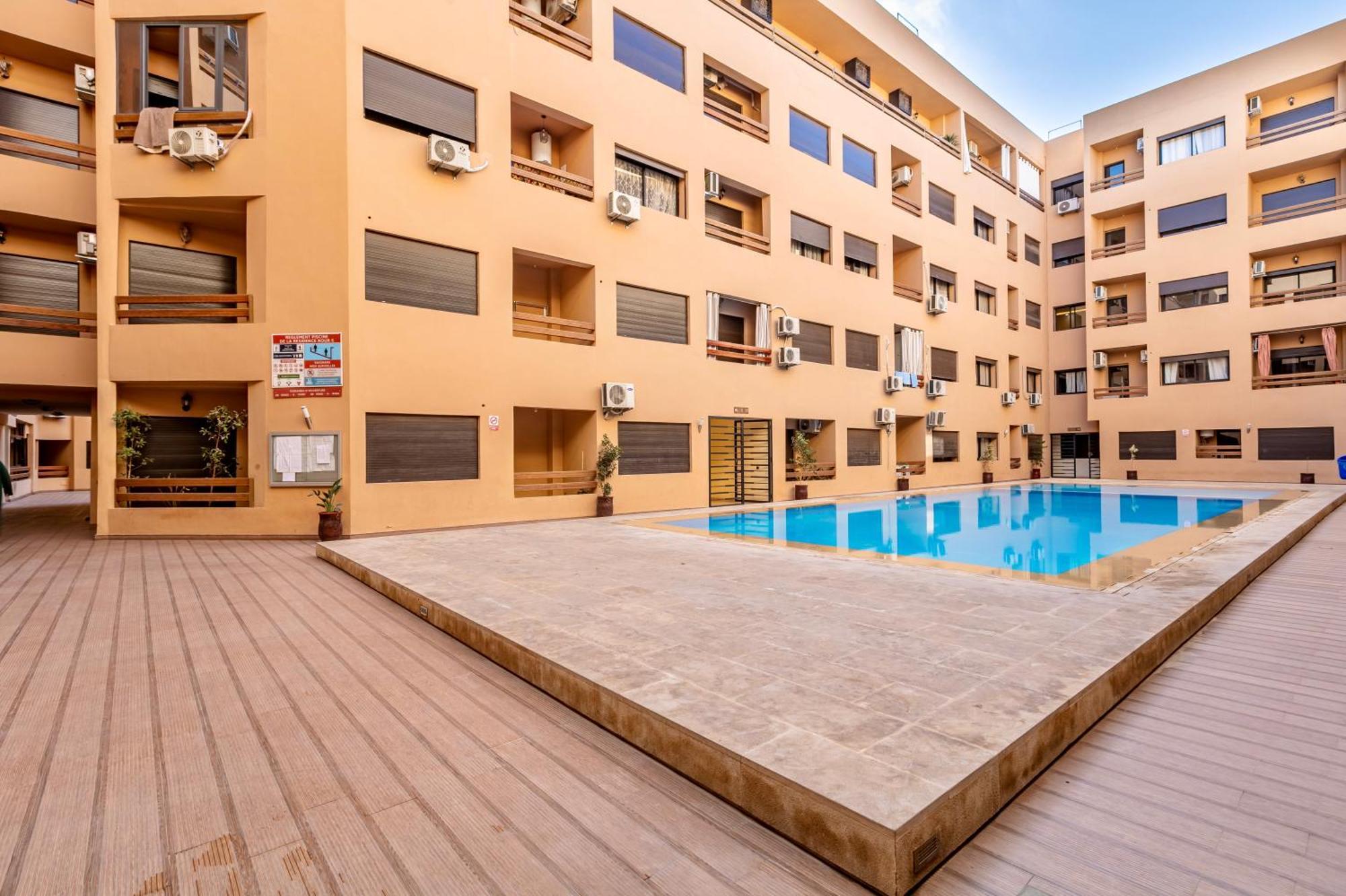 Chic & Cosy Appart Au Centre Ville - 100 % Equipe Marrakesh Luaran gambar